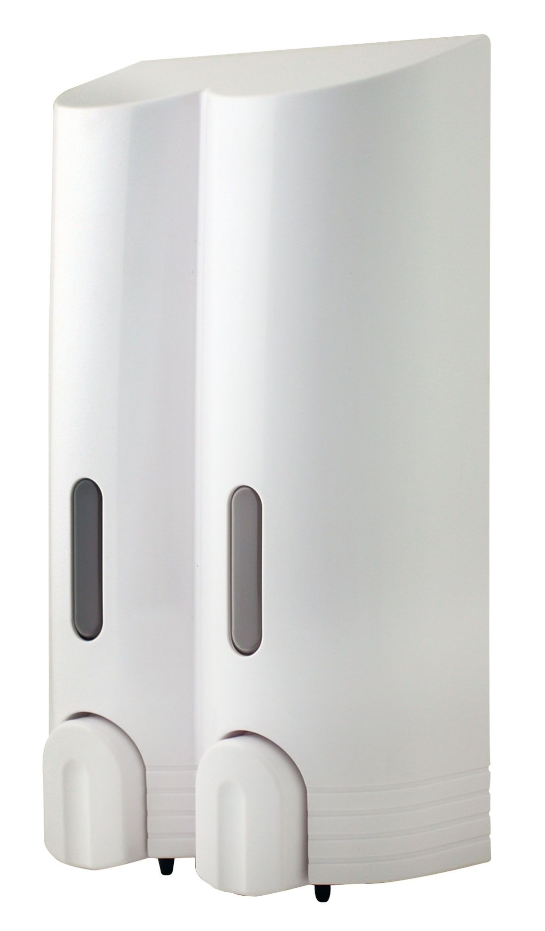Euroshowers Tall Double Dispenser White
