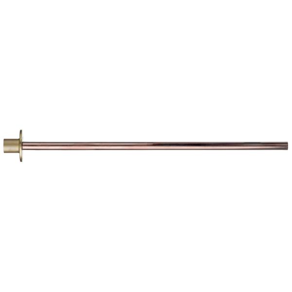 Easi Plumb1/2" Brass Wallplate C/W 20" Copper Pipe