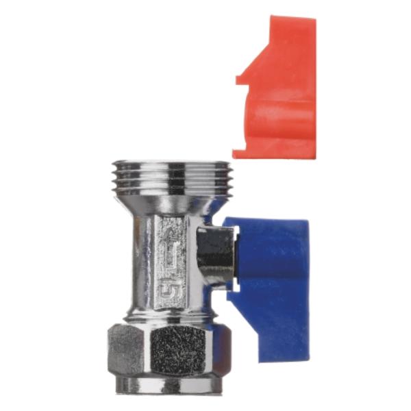 Easi Plumb Straight Pattern Washing Machine Valve - Single
