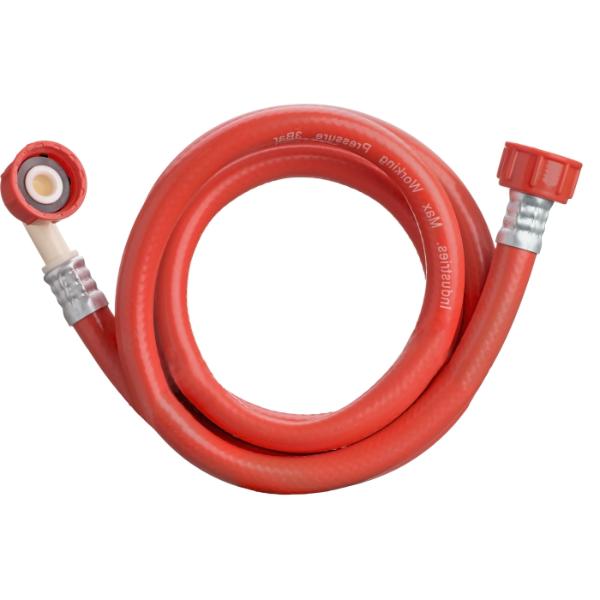 Easi Plumb1.5M Red Washing Machine Hose