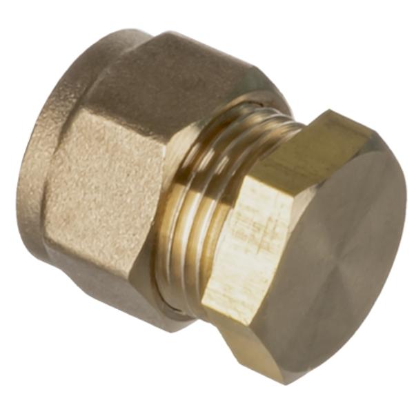 Easi Plumb 10mm Brass Compression Stop End 651
