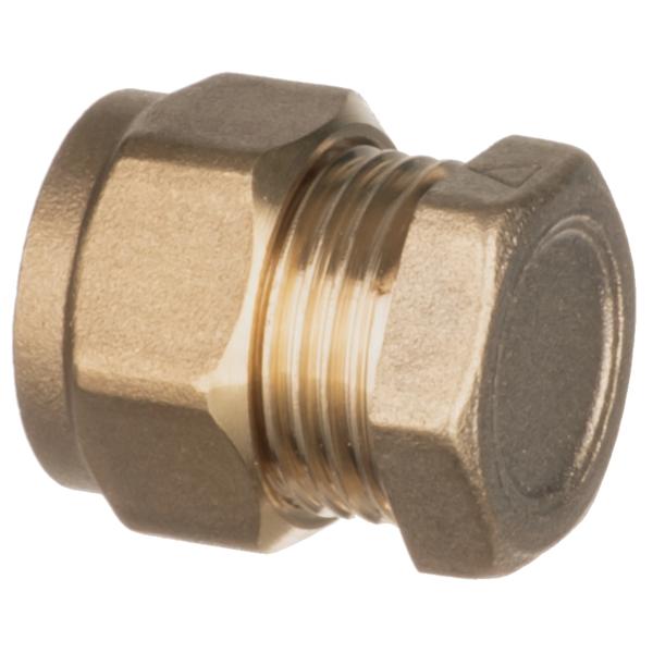 Easi Plumb 1/2" Brass Compression Stop Ends 351