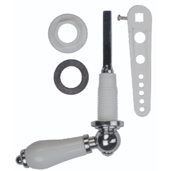 Easi Plumb White Ceramic Repro Cistern Lever Set