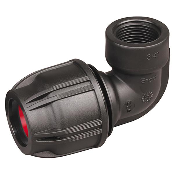 Hansen 3/4"" x 3/4"" Normal Gauge Female Elbow