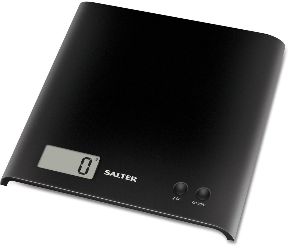 Salter Electronic Kitchen Platform Scales Black