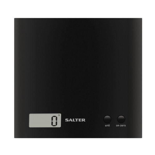 Salter Electronic Kitchen Platform Scales Black