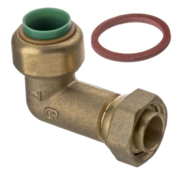 1/2" F.I. Swivel X 1/2" Tectite Bent Connector