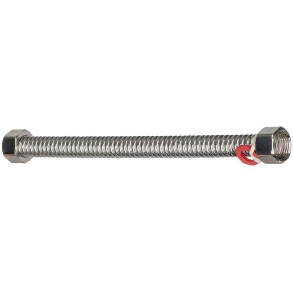 500mm X 3/4" BSP Corrugated Stainless Steel Connector