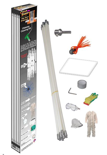 Clean Sweep Soot Strimmer Chimney Cleaning Kit