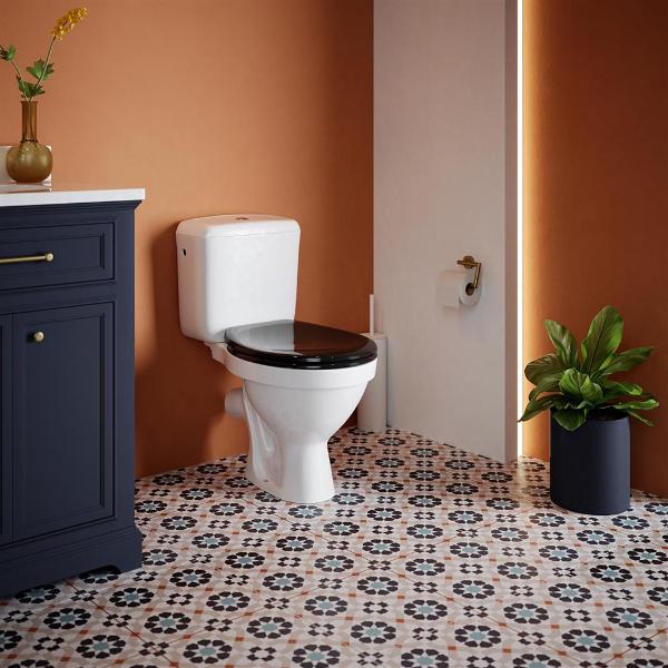 Tema Antibac Toilet Seat Black