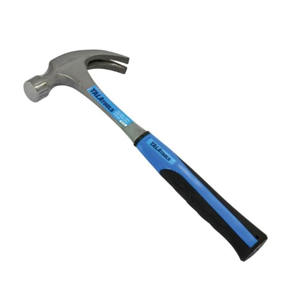 Tala 16oz Steel Shaft Claw Hammer