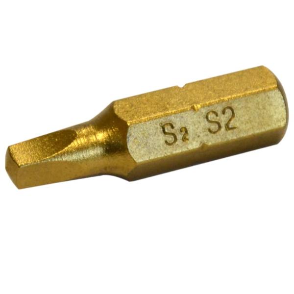 Tala S2 Robertson Tin Coated Insert Bit (Pack of 3)