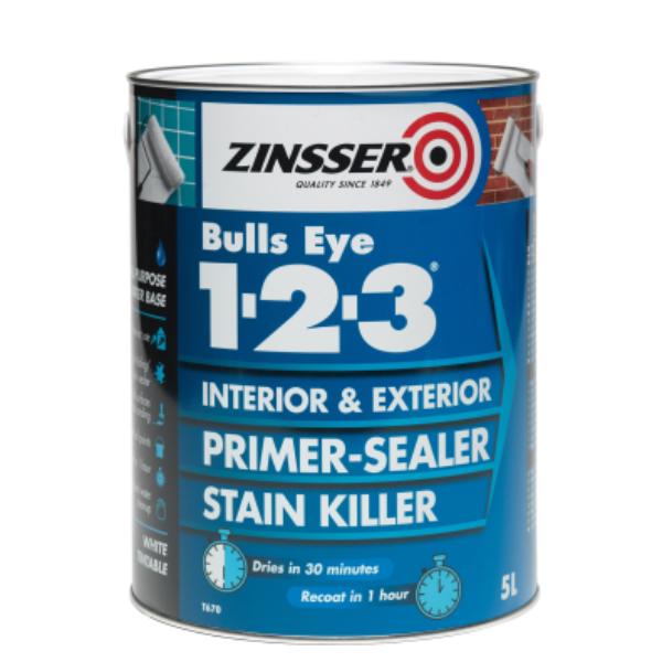 Zinsser Bulls Eye 1-2-3 Primer Sealer (10L)