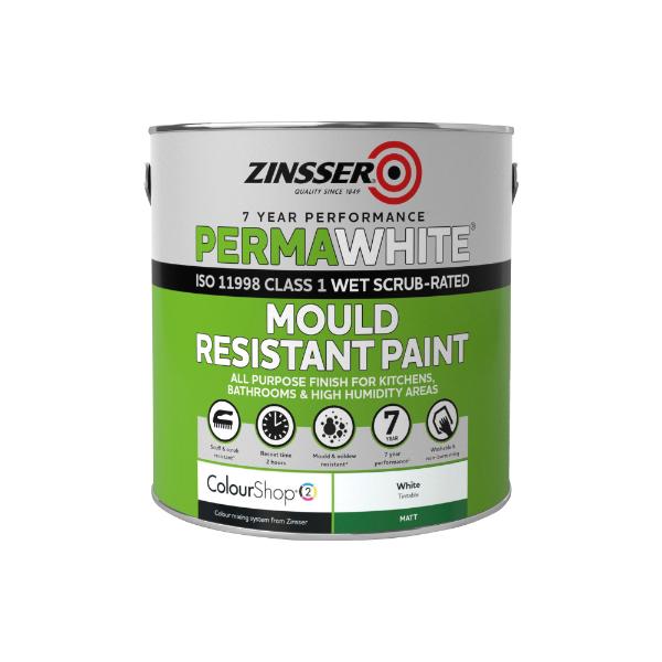 Zinsser Perma White Interior Matt 2.5L