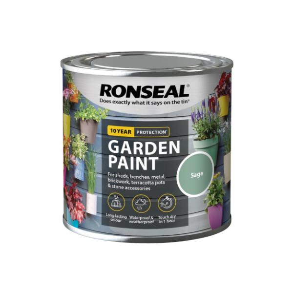 Ronseal Garden Paint 250 ml - Sage