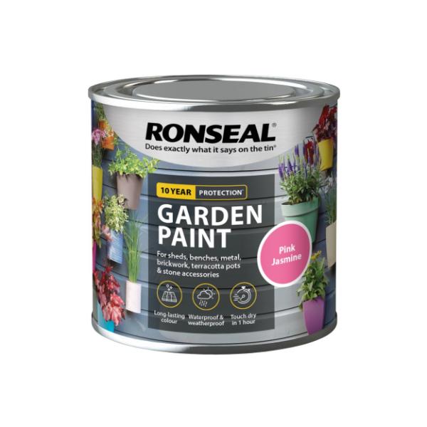 Ronseal Garden Paint 250 ml - Pink Jasmine
