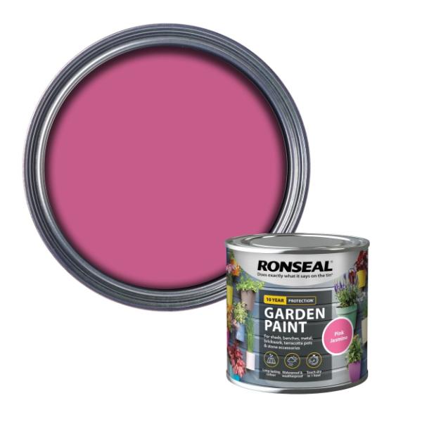 Ronseal Garden Paint 250 ml - Pink Jasmine