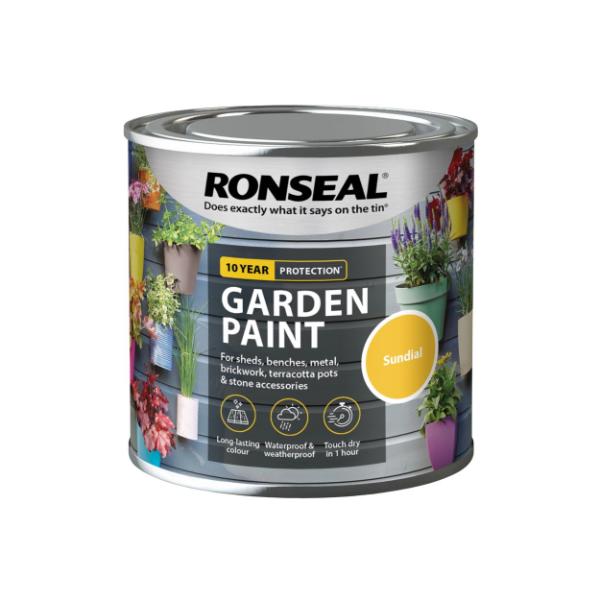 Ronseal Garden Paint 250 ml - Sundial