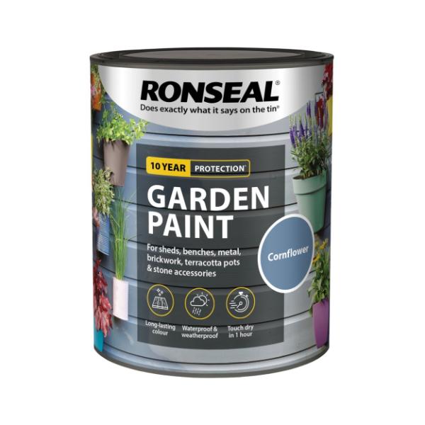 Ronseal Garden Paint 750 ml - Cornflower