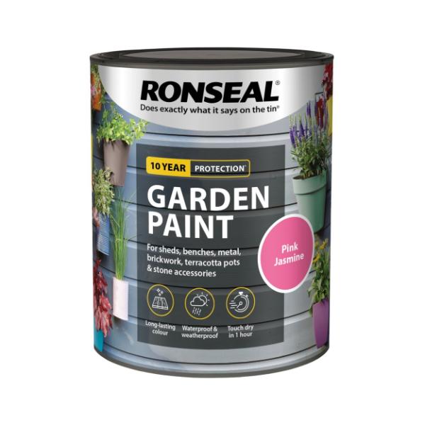 Ronseal Garden Paint 750 ml - Pink Jasmine