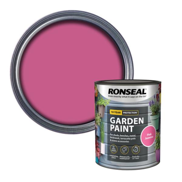 Ronseal Garden Paint 750 ml - Pink Jasmine