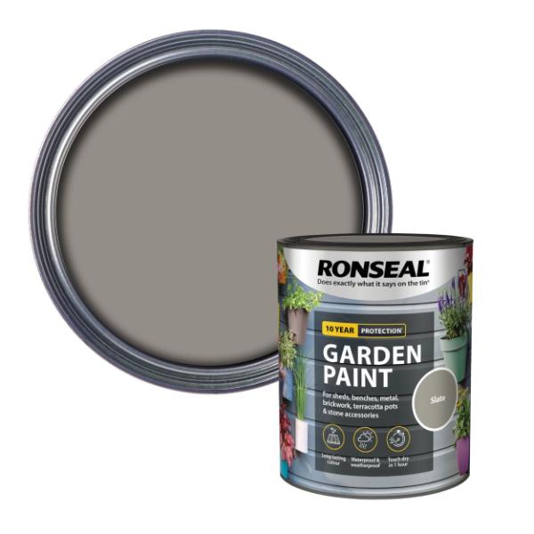 Ronseal Garden Paint 750 ml - Slate