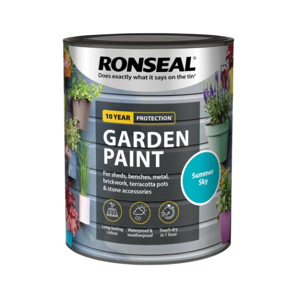 Ronseal Garden Paint 750 ml - Summer Sky