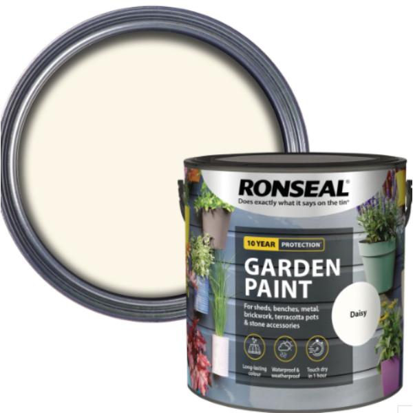 Ronseal Garden Paint 2.5 Litre - Daisy