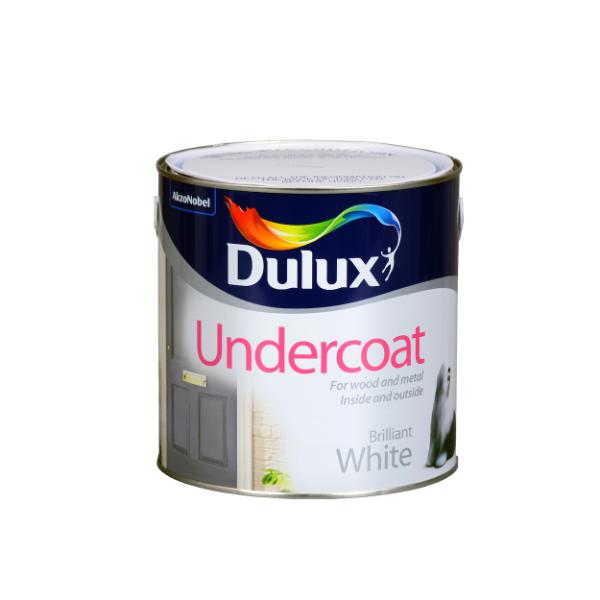 Dulux Undercoat White Paint 2.5L
