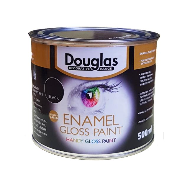 500ml Douglas Gloss Black