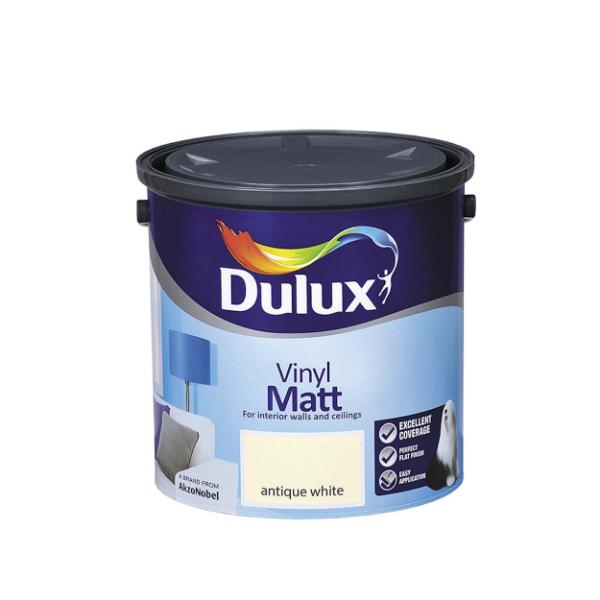 Dulux Vinyl Matt 2.5L - Antique White