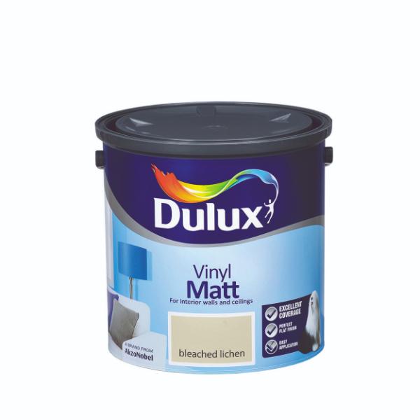 Dulux Vinyl Matt 2.5L - Bleached Lichen