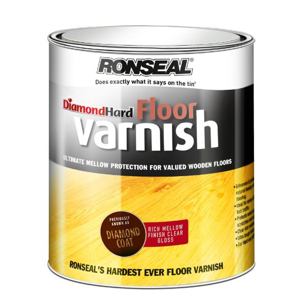 Ronseal Diamond Hard Floor Mellow Gloss 5L