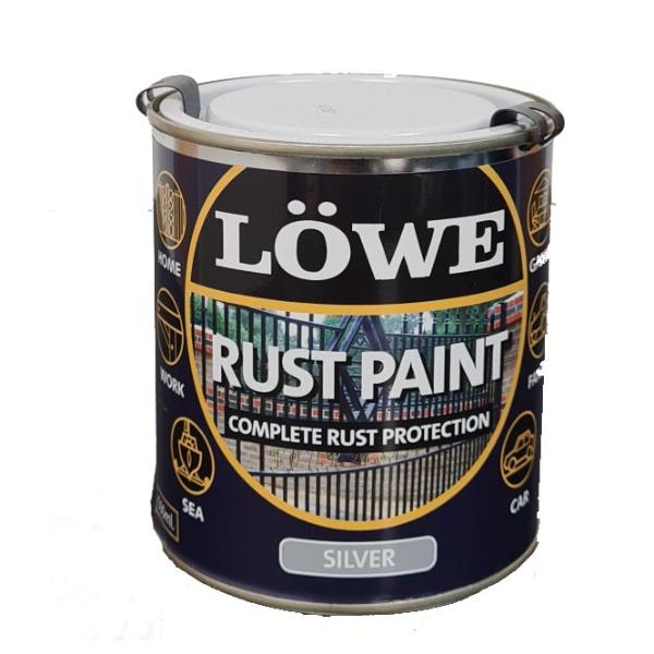 Lowe Rust Paint Silver 250ml
