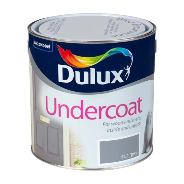 Dulux Undercoat Mid Grey 2.5L