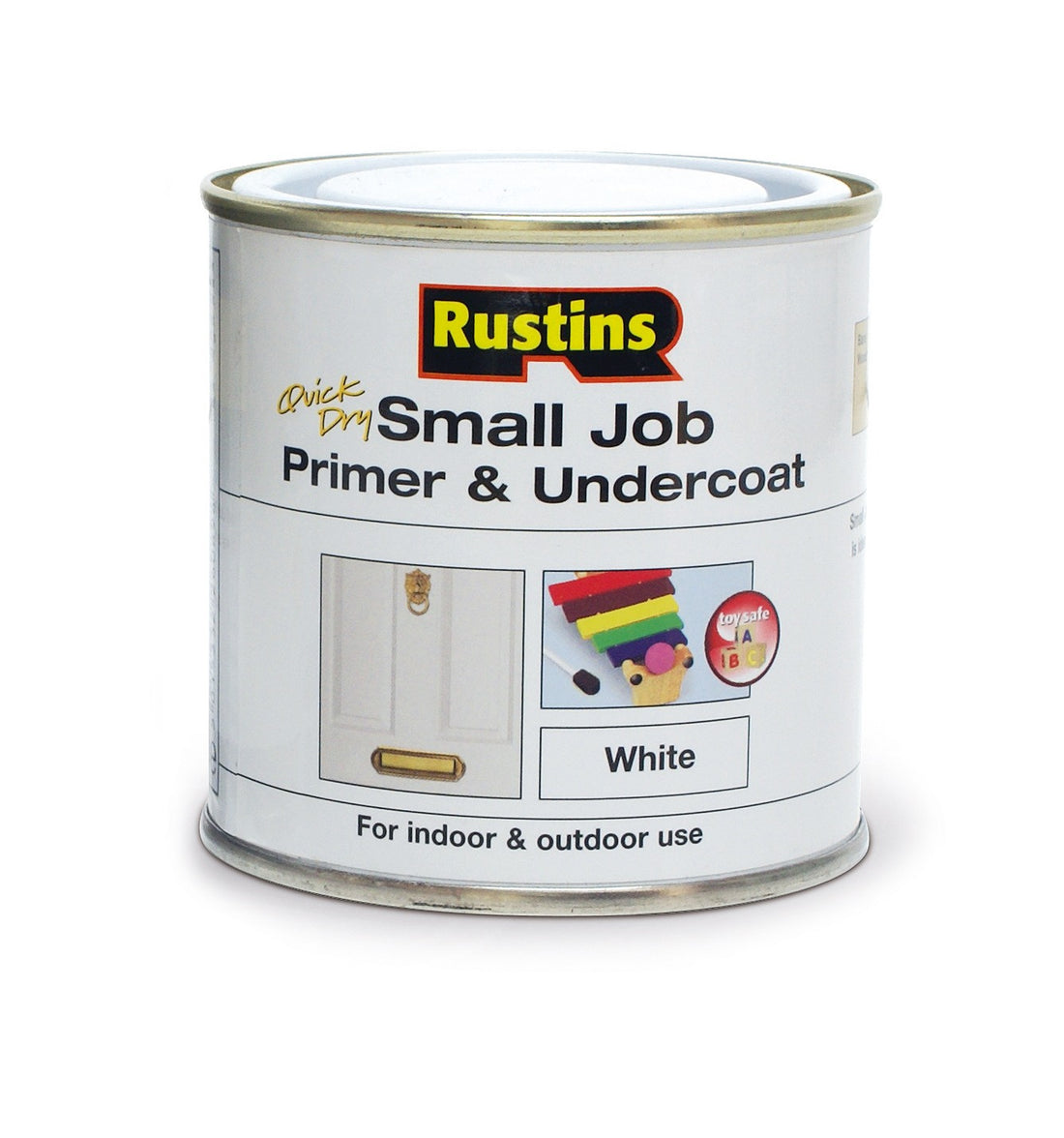 Rustins Small Job Primer/Undercoat 250ml White