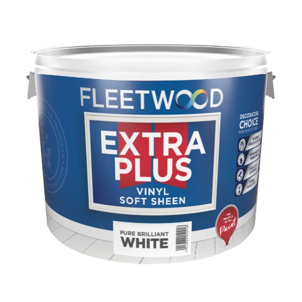 Fleetwood Extra Plus Sheen Brilliant White 10L