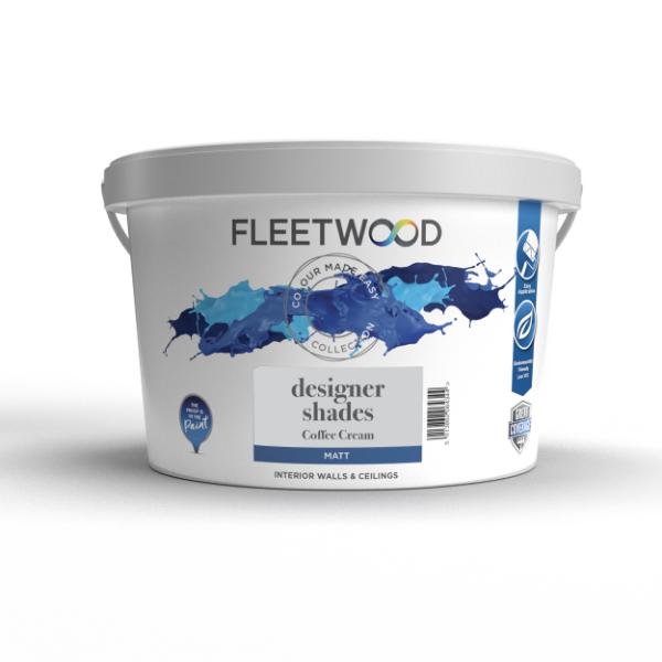 Fleetwood Designer Matt Shade Coffee Cream 10L