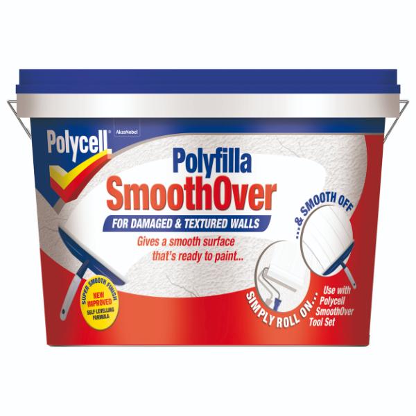 Pollycell Smooth over Damaged Walls 5Ltr