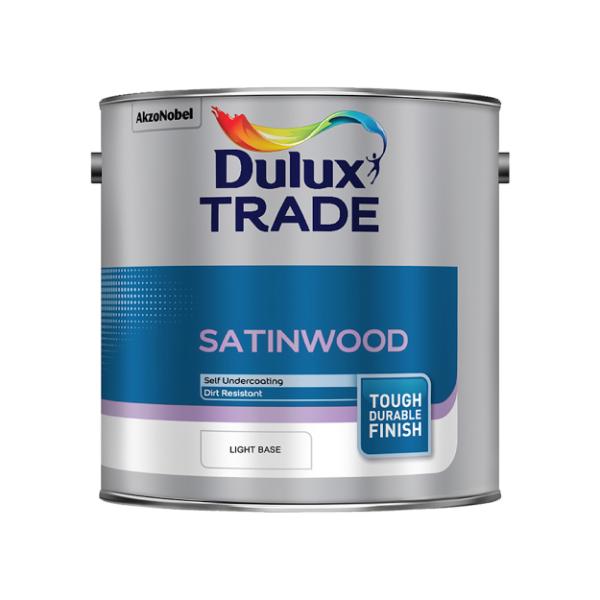 Dulux Trade Satinwood Lt Base 2.5L
