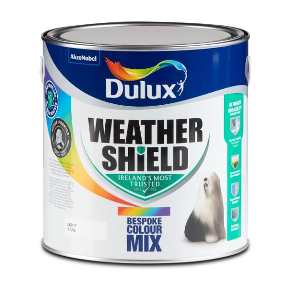 Dulux Weathershield Medium Base 2.5L