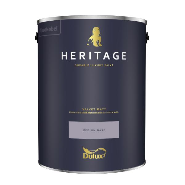 Dulux Heritage Matt Medium Base 5L