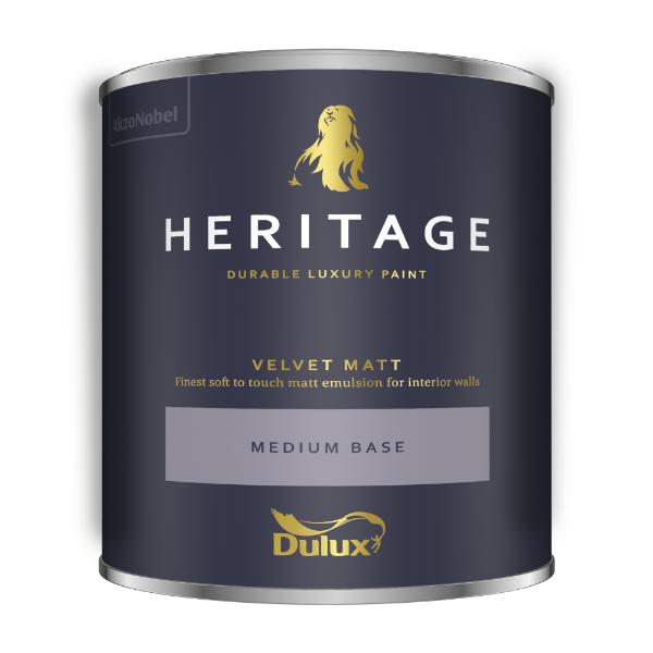 Dulux Heritage Matt Medium Base 1L