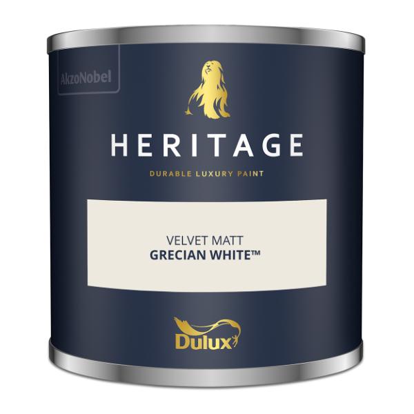 Dulux Heritage Tester Grecian White 125Ml