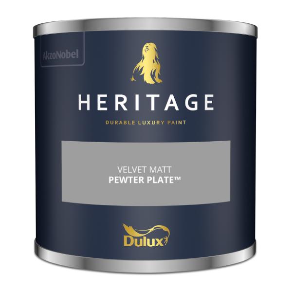 Dulux Heritage Tester Pewter Plate 125Ml