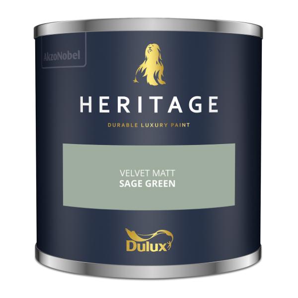 Dulux Heritage Tester Sage Green 125Ml