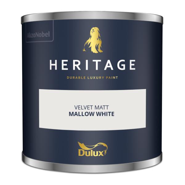Dulux Heritage Tester Mallow White 125Ml