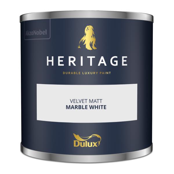 Dulux Heritage Tester Marble White 125Ml