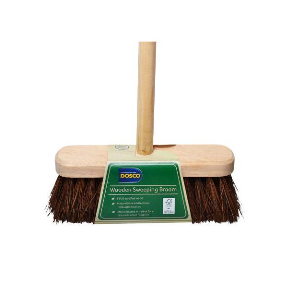 Dosco 11" Bassine Broom & Timber Handle