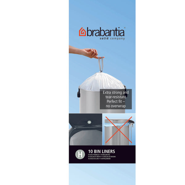 Brabantia Bin Liner H White